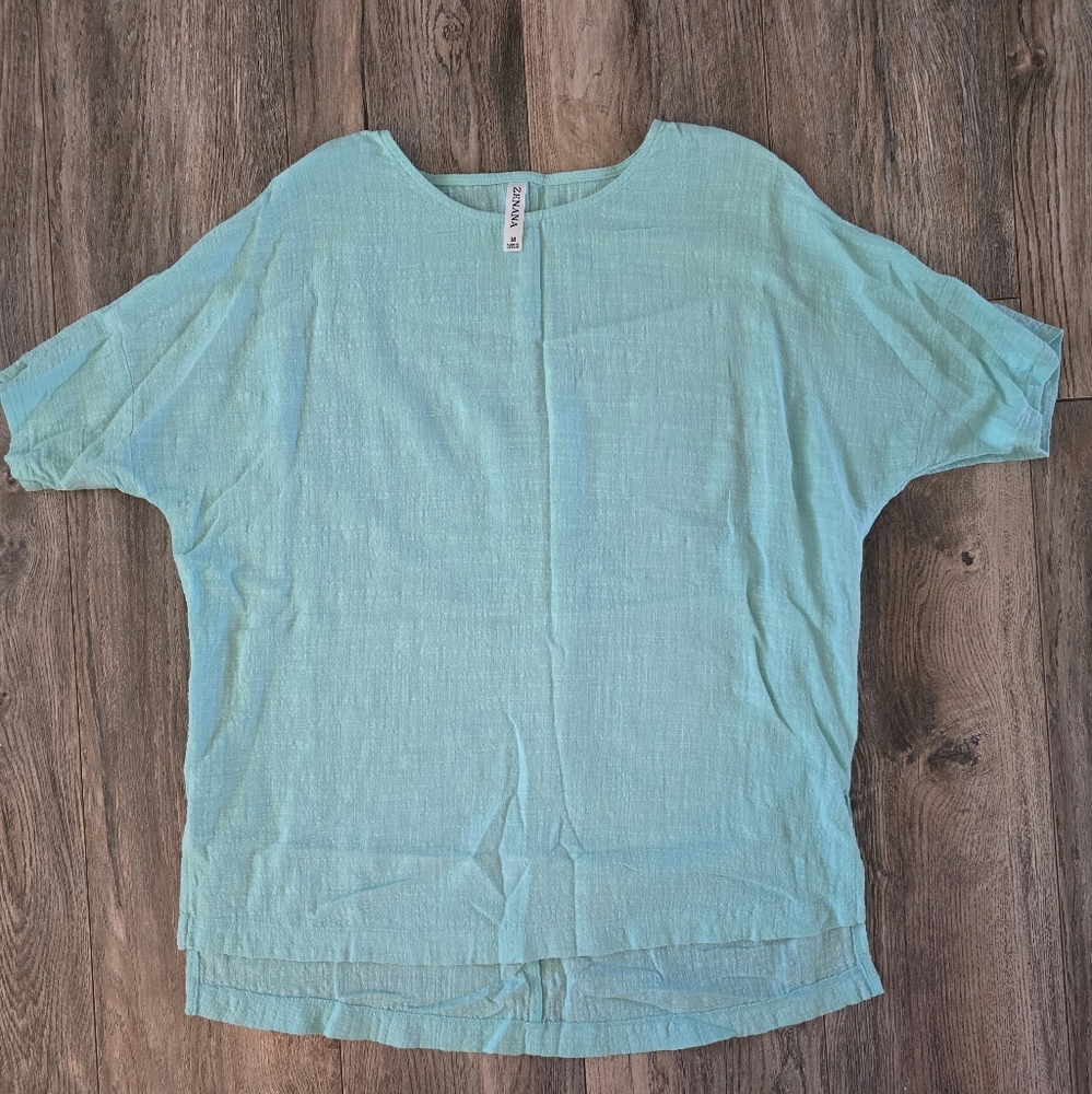 Zenana Outfitters Women's Mint Tunic